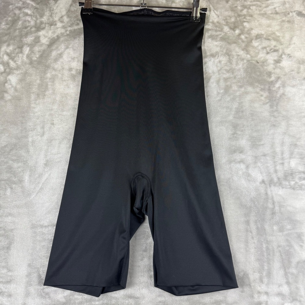 SPANX by Sara Blakely Black High Waisted Tummy Control‎ Shaping Shorts M (1405)